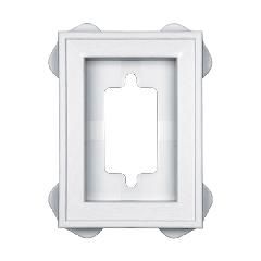 Mid-America Siding Components Recessed Mini Mounting Block