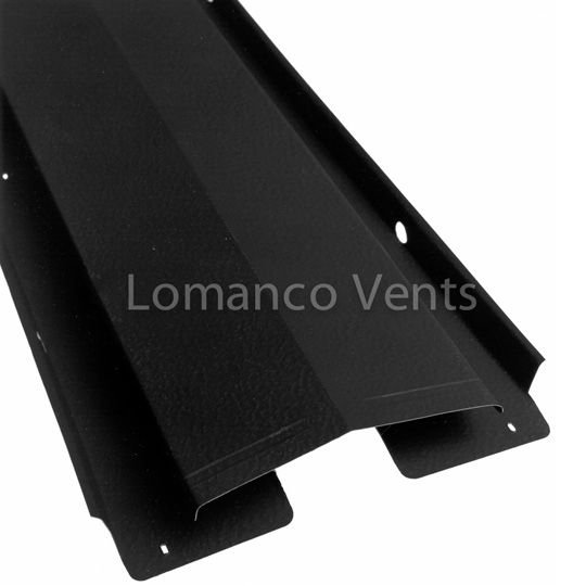 Lomanco 10' Val-U-Ridge Vent Black