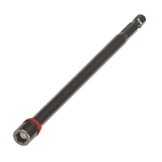 Malco 1/4" Extra Long Magnetic Hex Driver Red