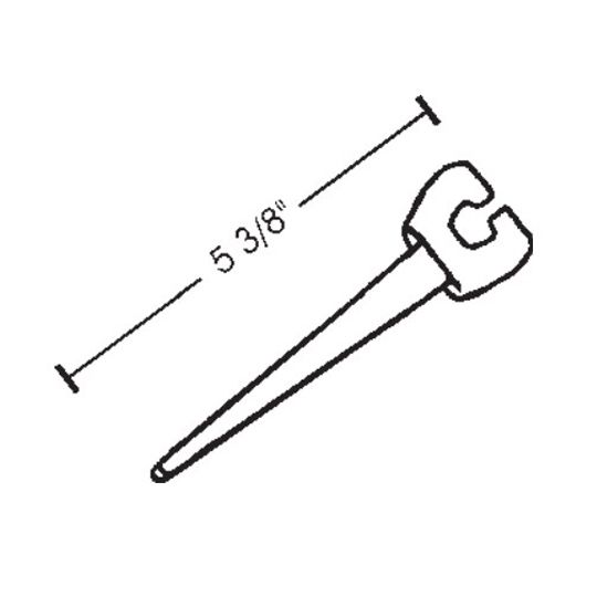 Berger Building Products #5 Malleable Iron Wood Drive