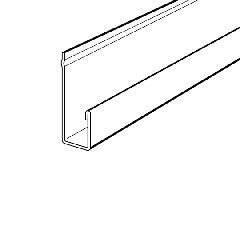 Rollex 3/4" Aluminum J-Channel