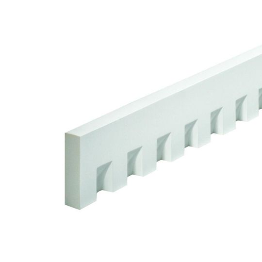 Fypon Molded Millwork 1-1/4" x 4-1/2" x 8' Dentil Molding