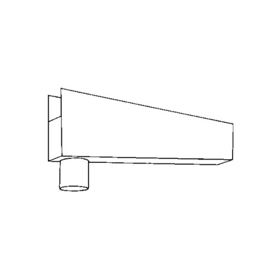 Berger Building Products 3" x 16" Sloped Copper Eave Box