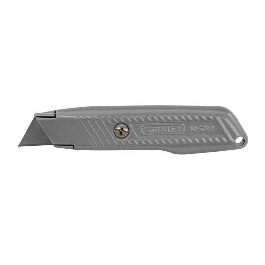 STANLEY 5-1/2" 299&reg; Fixed Blade Interlock&reg; Utility Knife Grey