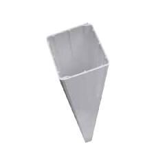 Berger Building Products 1-1/2" x 5" Painted Aluminum Short Gutter Wedge