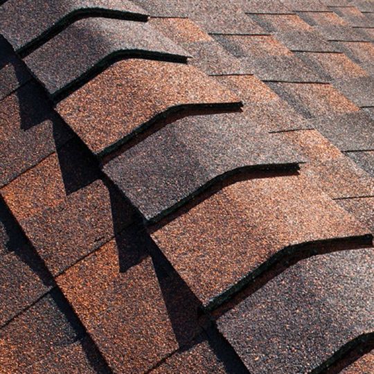 GAF 10" Z-Ridge Distinctive Ridge Cap Shingles Shakewood