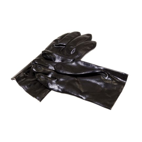 AJC Tools & Equipment 12" PVC Gloves Black