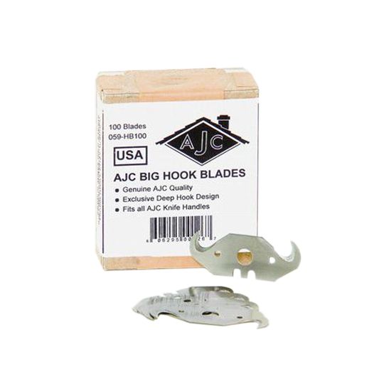 AJC Tools & Equipment Big Hook Blades - Pack of 100