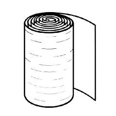 Alsco Metals 24" x 50' Premium Standard PVC Trim Coil - CertainTeed...