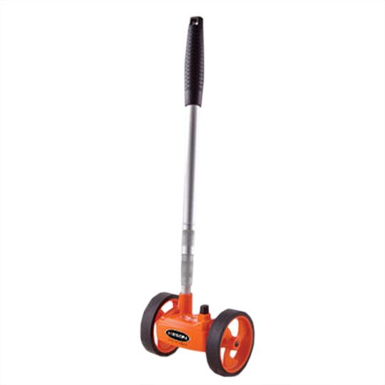 Keson RoadRunner Indoor/Short Run Dual Wheel Measuring Wheel Orange