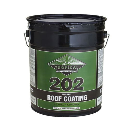 Tropical Roofing Products 202 Fibered Roof Coating