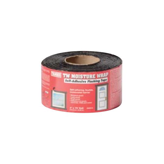 TAMKO 6" x 75' TW Moisture Wrap Self-Adhering Rubberized Asphalt Sheet Membrane - Winter Grade