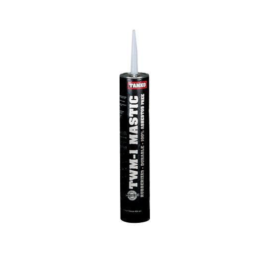 TAMKO TWM-1 Rubberized Bitumen Mastic - 29 Oz. Tube Black