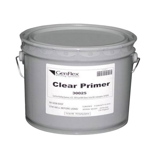 Genflex TPO Clear Primer - 3 Gallon