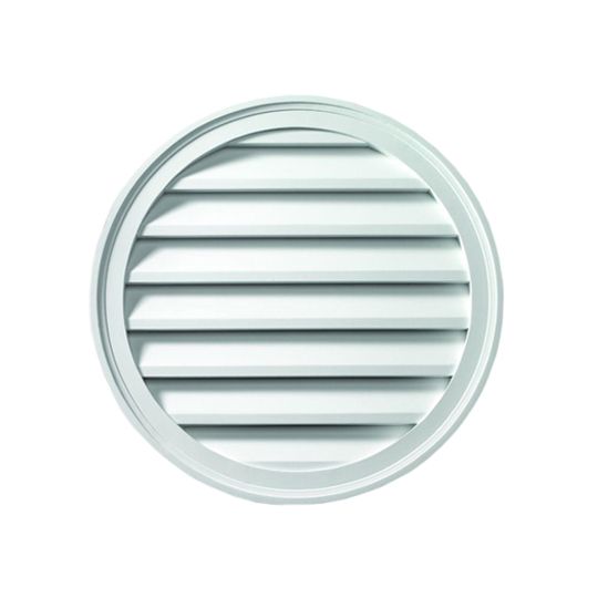 Fypon Molded Millwork 30" Decorative Round Louver