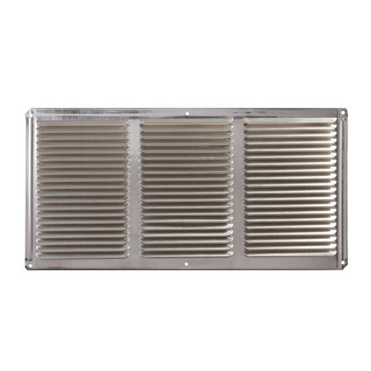 GAF 8" x 16" MasterFlow&reg; EAC Soffit/Undereave Vent Mill Finish