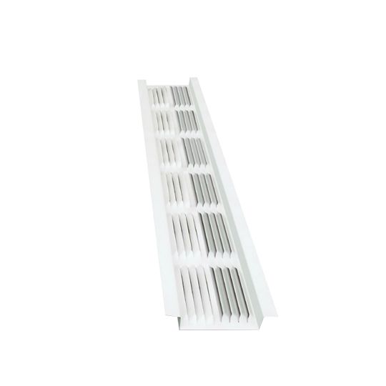 GAF 8' MasterFlow&reg; LSV8 Series Continuous Soffit/Undereave Vent White