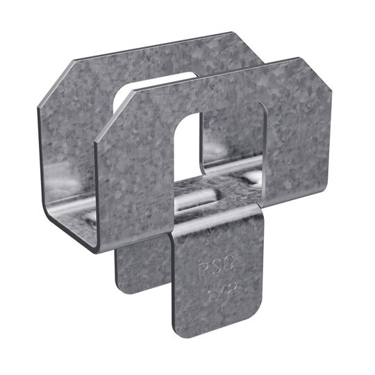 Simpson Strong-Tie 20 Gauge 1/2" Galvanized Plywood Sheathing Clip - Carton of 250