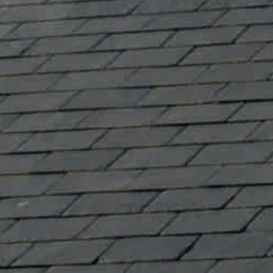 SSQ International 8mm to 10mm x 16" x 9" Domiz Roofing Slate Seca Grey