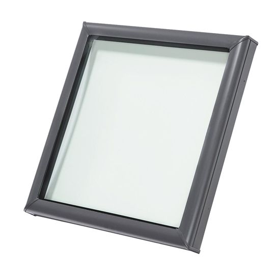 Velux 25-1/2" x 37-1/2" Fixed Curb-Mounted Skylight with Tempered Low-E Comfort Glass