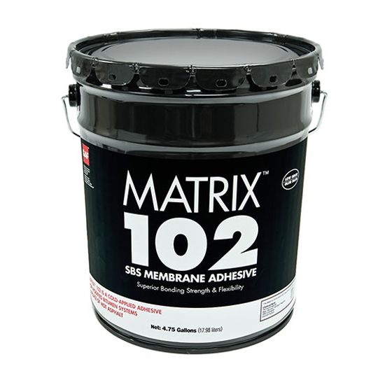 GAF Matrix&trade; 102 SBS Membrane Adhesive 5 Gallon Pail