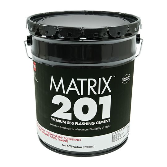 GAF Matrix&trade; 201 Premium SBS Flashing Cement 11 Oz. Tube