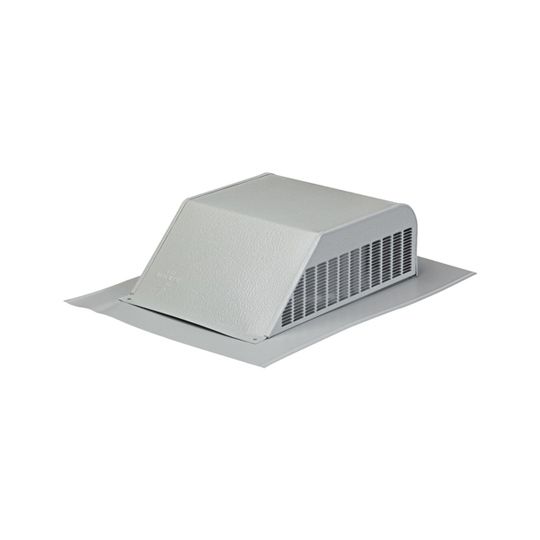 Air Vent Airhawk&reg; SLA Aluminum Slant Back Static Vent Grey