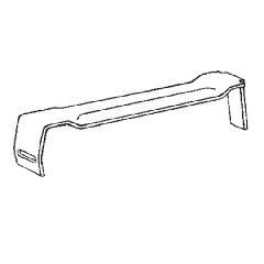 Berger Building Products 5" K-Style Painted Aluminum Crossbar for...