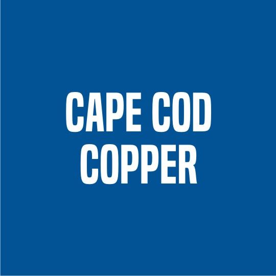 Cape Cod Copper 5" 16 Oz. Copper HR Double Bead Gutter