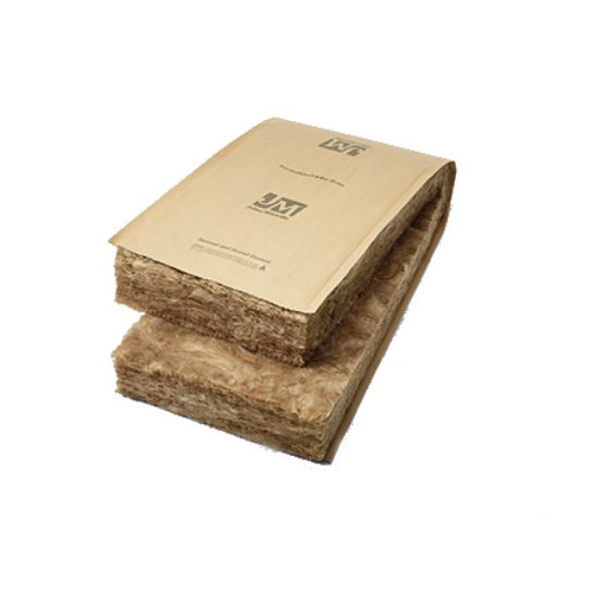 Johns Manville 3-1/2" 15" x 70'6" Kraft-Faced Fiberglass Roll Insulation 88.12 Sq. Ft. Bag