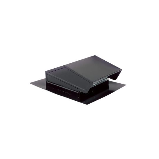 Broan Model 634 Roof Cap for 3-1/4" x 10" or Up To 8" Round Duct Black