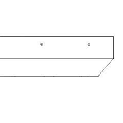 Coastal Metal Service 29 Gauge End Wall Flashing