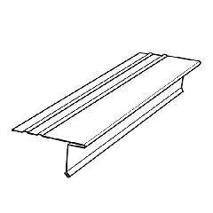 Alsco Metals Aluminum Drip Edge with 1-1/2" Face