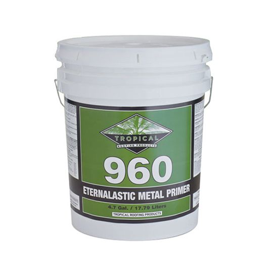 Tropical Roofing Products 960 ETERNALASTIC Acrylic Metal Primer - 5 Gallon Pail