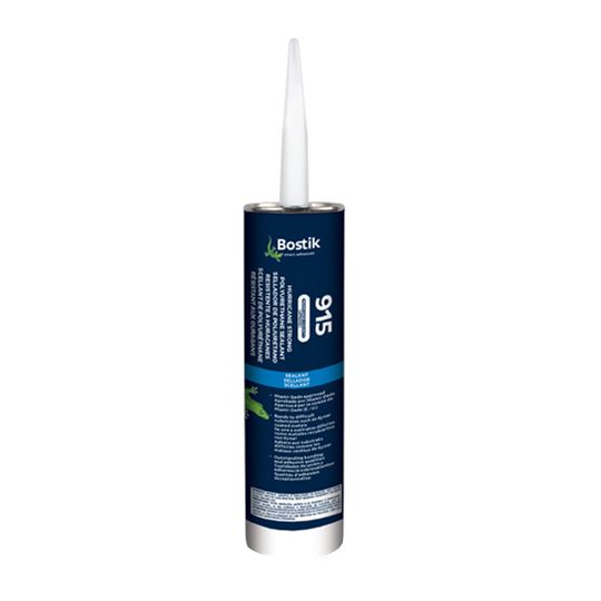 Bostik 915 Hurricane Strong Polyurethane Sealant - 10.1 Fl. Oz. Cartridge Aluminum Stone