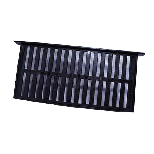 Air Vent Manual Plastic Foundation Vent Jumbo Vent Slider Black