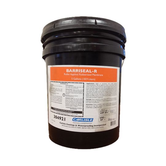 Carlisle Coatings & Waterproofing Barriseal-S Roller Grade Bonding Adhesive - 5 Gallon Pail