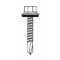 Coastal Metal Service 1-1/2" TEK Screw