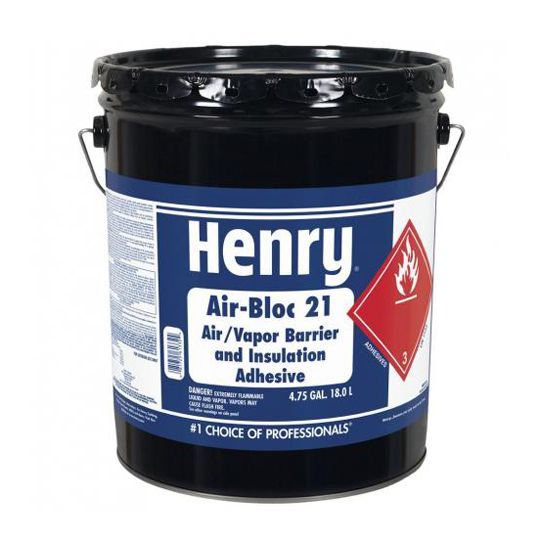 Henry Company Air-Bloc&reg; 21 Air & Vapor Barrier and Insulation Adhesive - Trowel Grade - 5 Gallon Pail