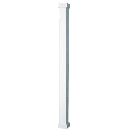 AFCO Industries 6" x 8' Empire Square Column White