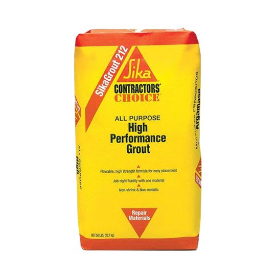 Sika SikaGrout&reg; 212 Non-Shrink Cementitious Grout - 50 Lb. Multi-Wall Bag Concrete Grey