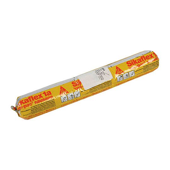 Sika Sikaflex&reg;-1A Polyurethane Elastomeric Sealant/Adhesive - 20 Oz. Sausage Aluminum Grey