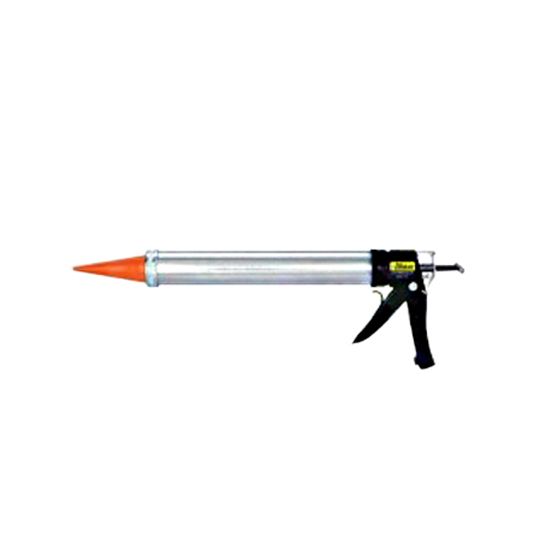 Albion Dispensing Solutions 20 Oz. Special Deluxe Manual Sausage Gun with Cone Nozzles and Polyfinger Piston