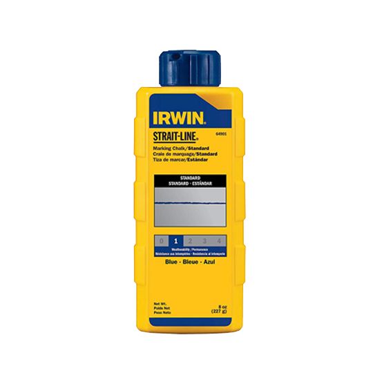 Irwin Tools Standard Marking Chalk - 8 Oz. Bottle Blue