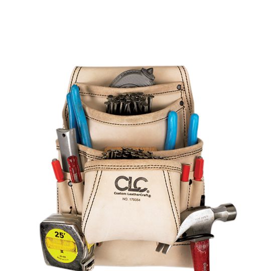 CLC Work Gear 10-Pocket Carpenter's Nail & Tool Bag