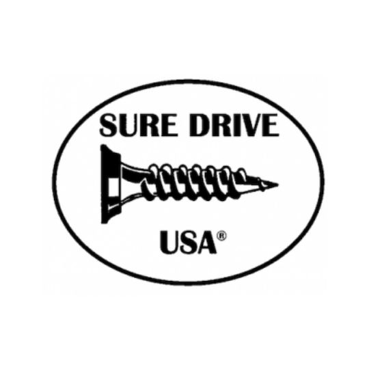 Sure Drive USA 9 x 2-1/2" Square Drive Composite Deck Screw - Carton of 500 Redwood