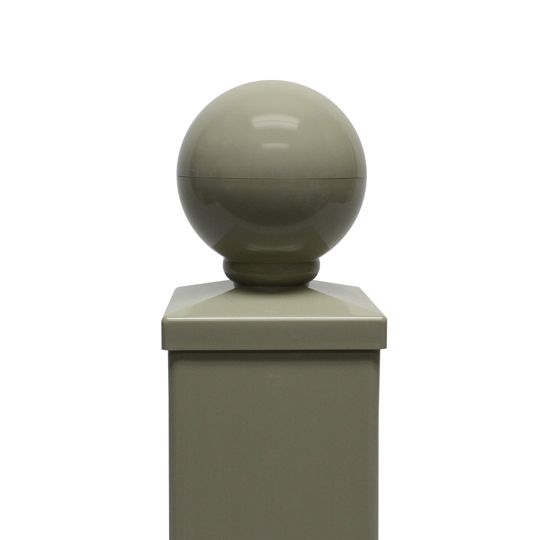 Fairway Building Products 4" x 4" Ball Post Cap White