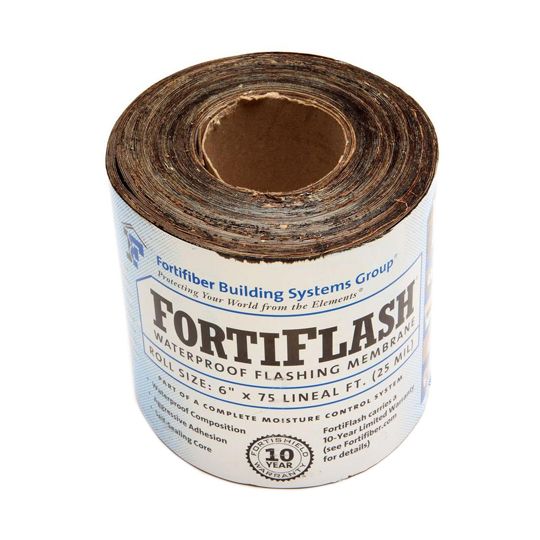 Fortifiber 25 mil x 6" x 75' FortiFlash&reg; Waterproof Flashing Membrane