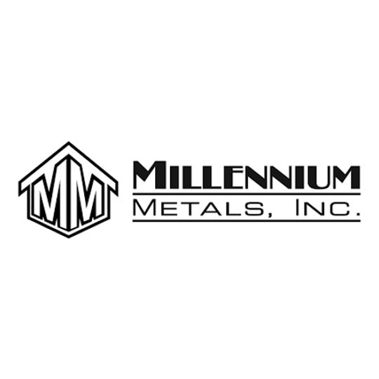 Millennium Metals 26 Gauge x 6" x 10' Galvanized Eave Drip with 2-1/2" Face Bronze