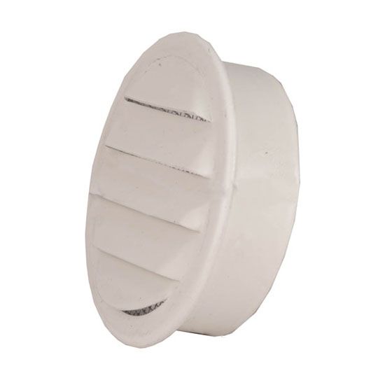 Lomanco 2-1/4" Round Cirk-L-Vent White